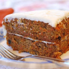 Moist Carrot Cake with Cream Cheese Frosting