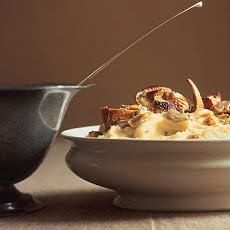 Mashed Potatoes and Celeriac with Wild Mushrooms