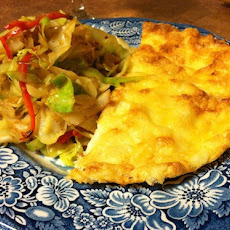Smoked Trout and Cheese Omelette