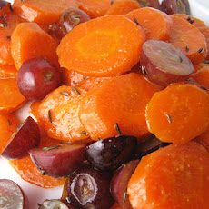 Carrots with Caraway and Grapes