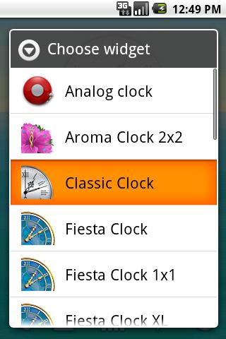 classic-clock for android screenshot
