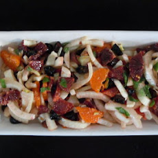 Fennel, Orange and Oil Cured Olive Salad