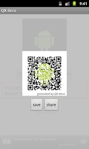 【免費娛樂App】generate original QR! QR deco-APP點子