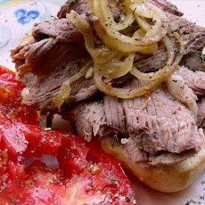 Slow-Cooker Boardwalk Italian Beef Sandwiches