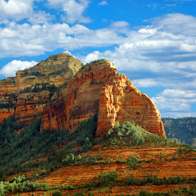 The Colors of Sedona by Steve Forbes - Landscapes Mountains & Hills ( mountain, sky, color, sedona )