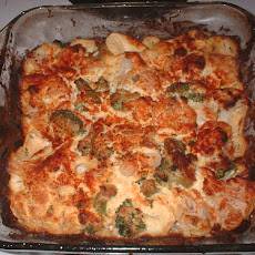 Vegetable Casserole With Zucchini, Mushroom & Tomatoes