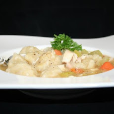 Yummy Chicken Soup With Dumplings