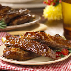 Apricot-Glazed Spareribs