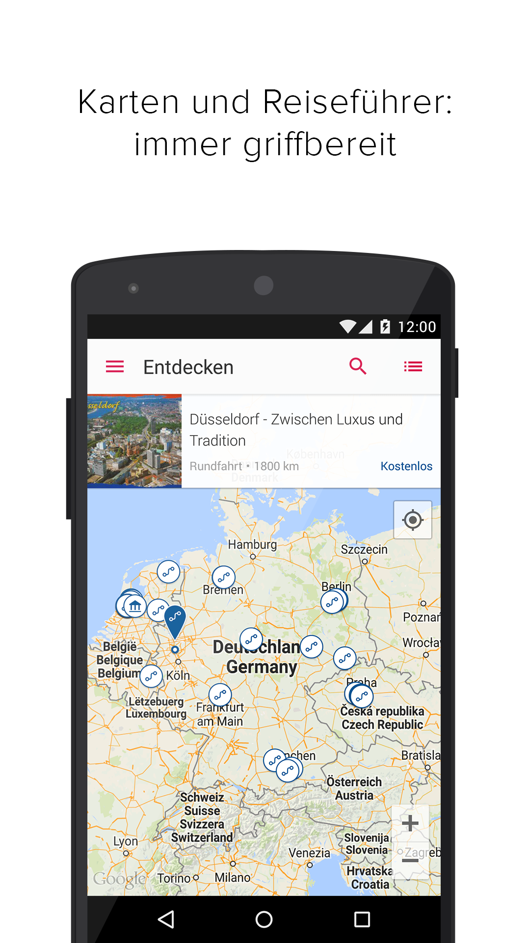 Android application izi.TRAVEL: Get Audio Tour Guide & Travel Guide screenshort