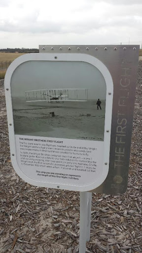 Wright Brothers First Flight Sign 2