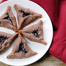 Chocolate Raspberry Hamantaschen