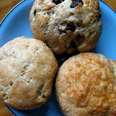 wholemeal yogurt scones - British style