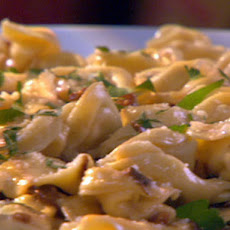 Cheese Tortellini with Porcini Pecorino Sauce