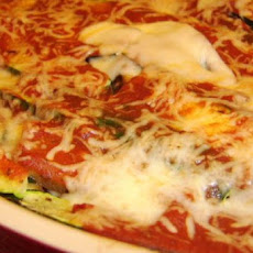 Eggplant & Zucchini Napoleon