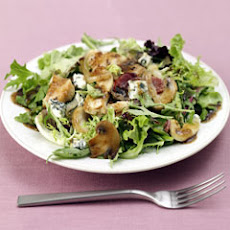 Golden Chicken, Mushroom & Onion Salad