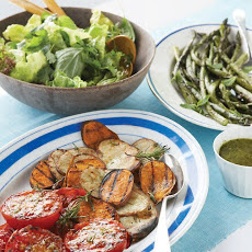 Grilled Potatoes with Rosemary
