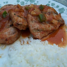 Spicy Marinated Pork Chops