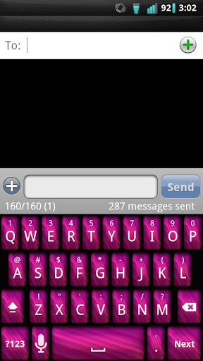 【免費個人化App】Pretty Pink Keyboard Skin-APP點子