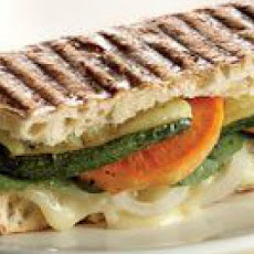 Brie-and-Vegetable Panini