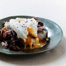 Truffled Toast with Radicchio and Egg