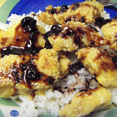 Sesame Chicken With Dipping Sauce