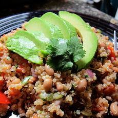 Mexican Quinoa With Pepita-Cilantro Sauce