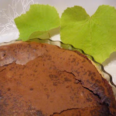Simple Chocolate Chess Pie