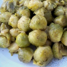 Glazed Brussels Sprouts With Lemon and Pepper