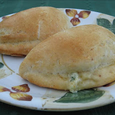 Calzones With Pasta Sauce