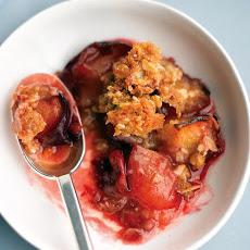 Plum Oatmeal Crisp