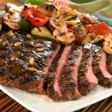 Grilled Teriyaki Steak & Vegetables