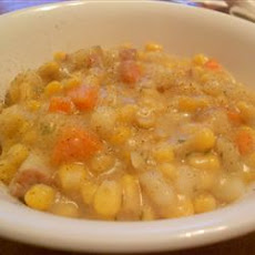 Chunky Corn Chowder (Vegan)