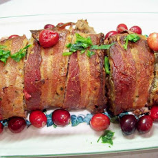 Cranberry & Sausage Stuffing Logs (Oamc)