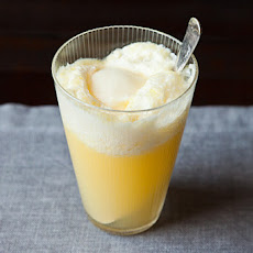 Fizzy Orange Sherbet Cooler