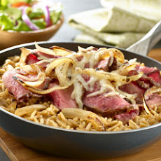 French Onion Cheesesteak Skillet