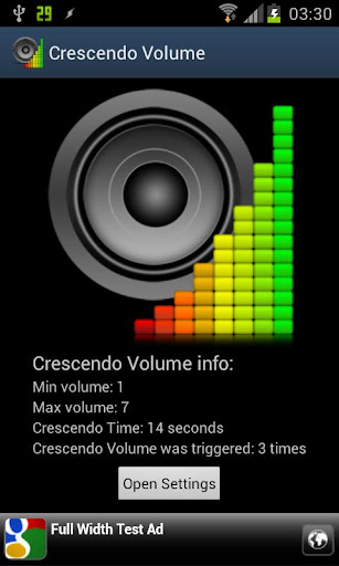 Crescendo Volume