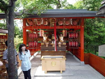 fox shrine, kiyomizu-dera