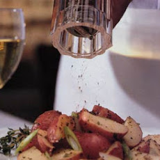 New Potatoes with Black Peppercorn Butter