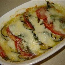 Zucchini e Pomodori Gratinati (Zucchini and Tomato Gratin)