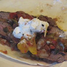 Chipotle Skirt Steak Tacos