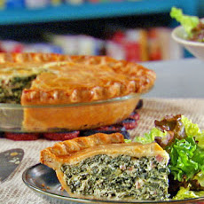 Spinach and Ham Pie