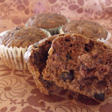 Double Chocolate Zucchini Muffins