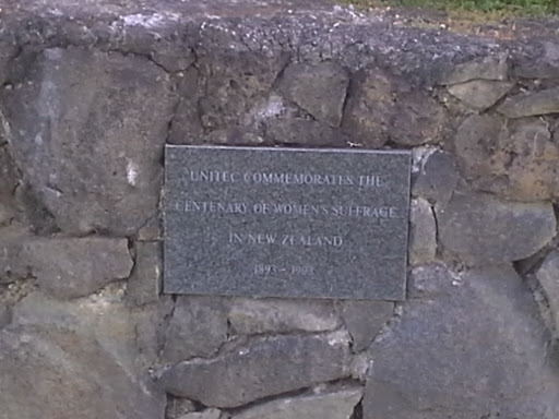 Suffrage Memorial Stone 