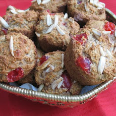 Cherry Almond Muffins
