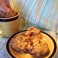 Lighter Pumpkin Chocolate Chip Cookies