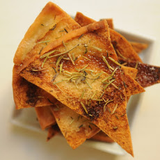 Rosemary Thyme Pita Chips