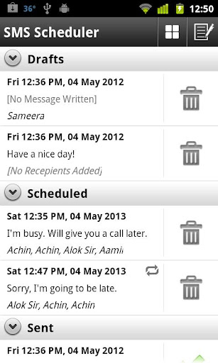 SMS Scheduler