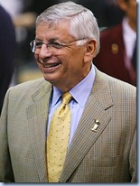 David Stern is all smiles.