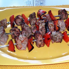Mediterranean Pork Kabobs