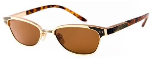 gafas exclusivas doradas